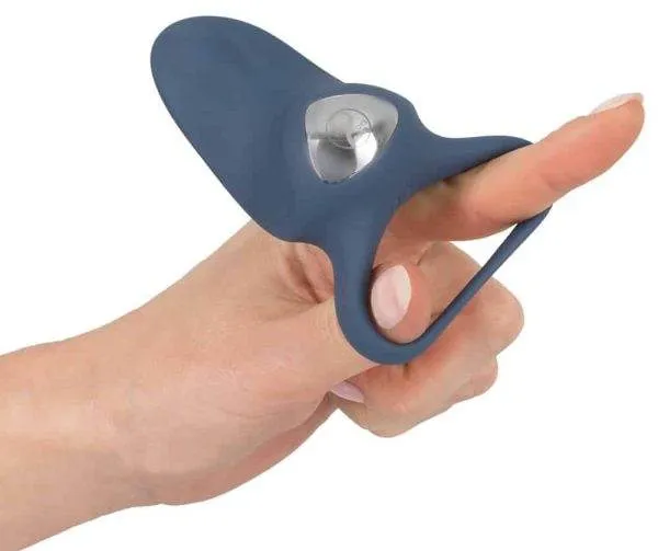You2Toys Vibro-Penisring mit 10 Modi Blau/Silber You2Toys Vibro-Penisring mit 10 Modi Blau/Silber