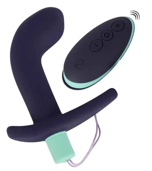 You2Toys Vibro-Prostataplug, 10 Vibrationsrhythmen, 6 Geschwindigkeiten Dunkellila/Türkis You2Toys Vibro-Prostataplug, 10 Vibrationsrhythmen, 6 Geschwindigkeiten Dunkellila/Türkis