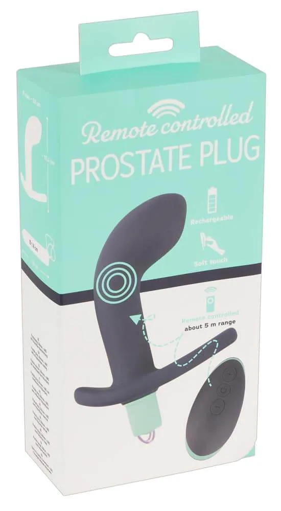 05952920000_verp You2Toys Vibro-Prostataplug, 10 Vibrationsrhythmen, 6 Geschwindigkeiten Dunkellila/Türkis