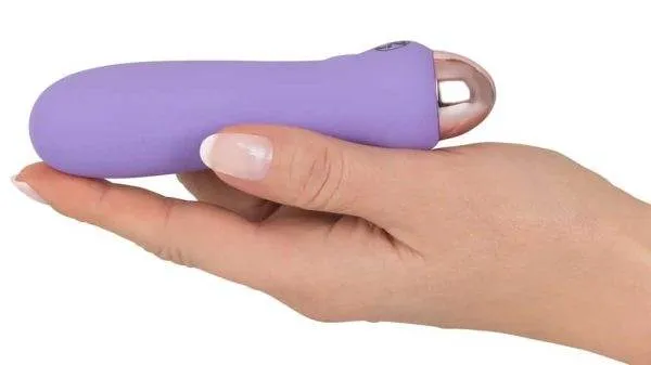 Cuties Mini Vibrator - 7 Vibrationsmodi, wasserdicht, wiederaufladbar Lila/Rosegold Cuties Mini Vibrator - 7 Vibrationsmodi, wasserdicht, wiederaufladbar Lila/Rosegold