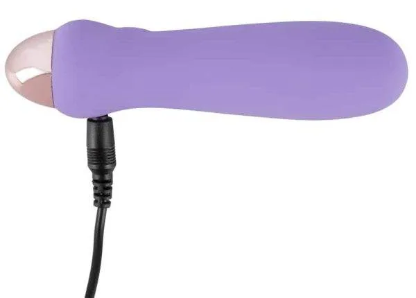 Cuties Mini Vibrator - 7 Vibrationsmodi, wasserdicht, wiederaufladbar Lila/Rosegold Cuties Mini Vibrator - 7 Vibrationsmodi, wasserdicht, wiederaufladbar Lila/Rosegold