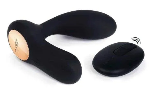 SVAKOM Vick Black - Prostata & Perineum Vibrator Schwarz/Gold SVAKOM Vick Black - Prostata & Perineum Vibrator Schwarz/Gold