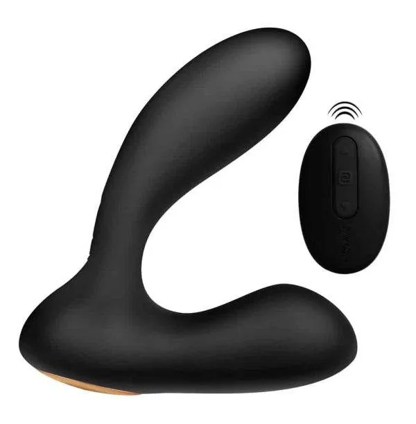 SVAKOM Vick Black - Prostata & Perineum Vibrator Schwarz/Gold SVAKOM Vick Black - Prostata & Perineum Vibrator Schwarz/Gold