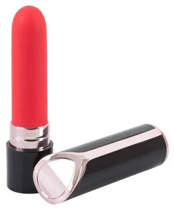 You2Toys Lippenstift-Vibrator: Mini, handlich, 10 Vibrationsmodi, wiederaufladbar Schwarz/Rot/Rosa You2Toys Lippenstift-Vibrator: Mini, handlich, 10 Vibrationsmodi, wiederaufladbar Schwarz/Rot/Rosa