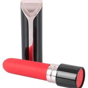 You2Toys Lippenstift-Vibrator: Mini, handlich, 10 Vibrationsmodi, wiederaufladbar Schwarz/Rot/Rosa You2Toys Lippenstift-Vibrator: Mini, handlich, 10 Vibrationsmodi, wiederaufladbar Schwarz/Rot/Rosa – Bild 3