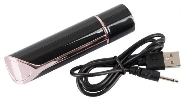 You2Toys Lippenstift-Vibrator: Mini, handlich, 10 Vibrationsmodi, wiederaufladbar Schwarz/Rot/Rosa You2Toys Lippenstift-Vibrator: Mini, handlich, 10 Vibrationsmodi, wiederaufladbar Schwarz/Rot/Rosa