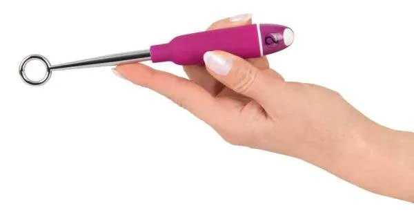 You2Toys Klitorisvibrator - Punktgenaue Stimulation, 7 Vibrationsmodi Beere/Silber