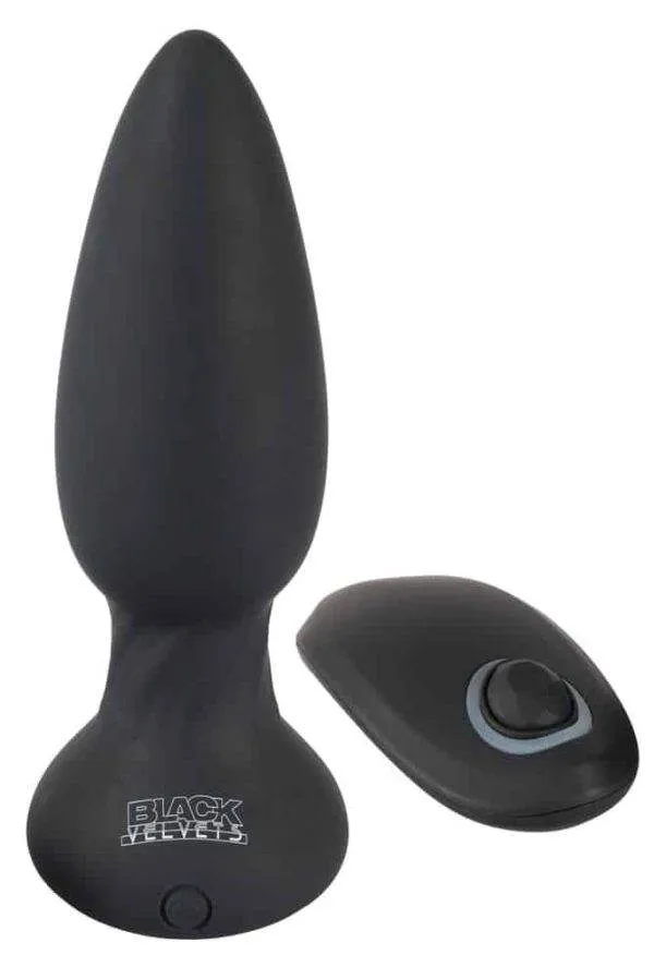 Black Velvets Analplug mit 7 Rotationsmodi Black Velvets Analplug mit 7 Rotationsmodi