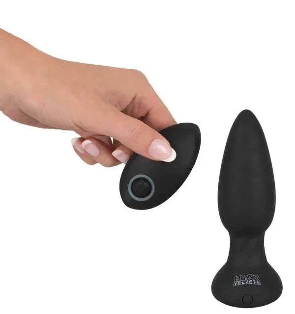 Black Velvets Analplug mit 7 Rotationsmodi Black Velvets Analplug mit 7 Rotationsmodi