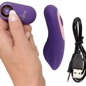 Sweet Smile RC Panty Vibrator - Auflegevibrator für unterwegs Lila/Rosegold Sweet Smile RC Panty Vibrator - Auflegevibrator für unterwegs Lila/Rosegold – Bild 3