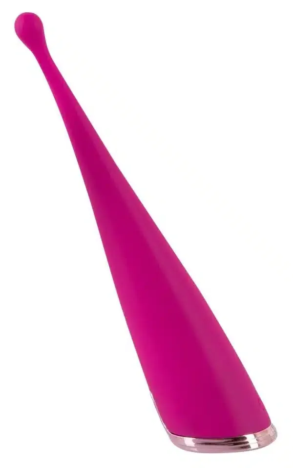 Couples Choice Lustpunkt-Vibrator. 10 Modi, abgerundete Spitze. Pink/Rosegold