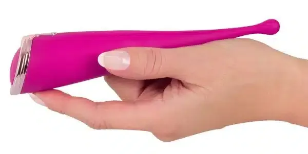 Couples Choice Lustpunkt-Vibrator. 10 Modi, abgerundete Spitze. Pink/Rosegold Couples Choice Lustpunkt-Vibrator. 10 Modi, abgerundete Spitze. Pink/Rosegold