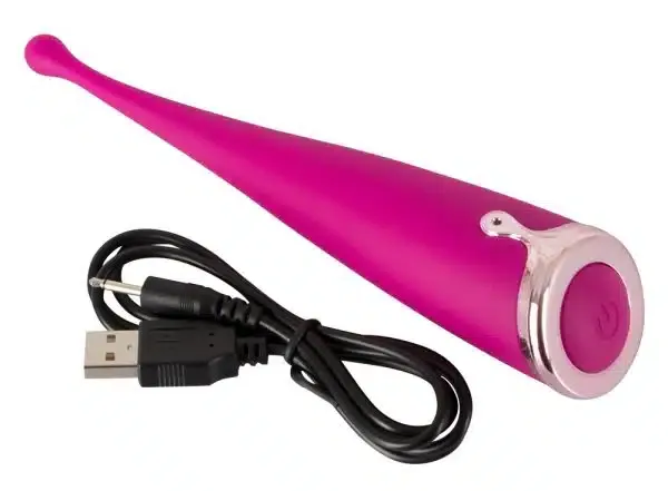 Couples Choice Lustpunkt-Vibrator. 10 Modi, abgerundete Spitze. Pink/Rosegold Couples Choice Lustpunkt-Vibrator. 10 Modi, abgerundete Spitze. Pink/Rosegold