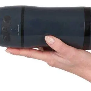 Rebel Masturbator - Saug- und Vibrationsfunktion Anthrazit/Schwarz Rebel Masturbator - Saug- und Vibrationsfunktion Anthrazit/Schwarz – Bild 5