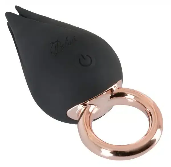 Belou Fingervibrator - 7 Vibrationsmodi - Wasserdicht Schwarz/Rosegold