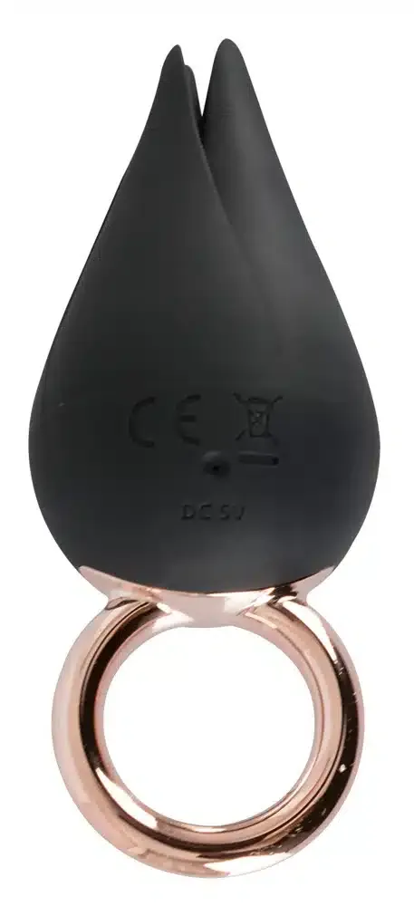 Belou Fingervibrator - 7 Vibrationsmodi - Wasserdicht Schwarz/Rosegold Belou Fingervibrator - 7 Vibrationsmodi - Wasserdicht Schwarz/Rosegold