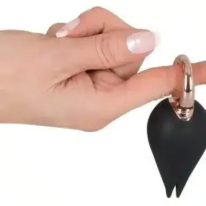 Belou Fingervibrator - 7 Vibrationsmodi - Wasserdicht Schwarz/Rosegold Belou Fingervibrator - 7 Vibrationsmodi - Wasserdicht Schwarz/Rosegold – Bild 5