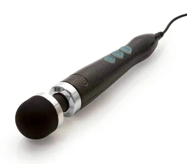 Doxy Netzgebundener Massagestab - Die Cast 3 (28cm, Ø 4,5cm) Black