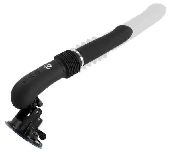 You2Toys Stoßvibrator RC 2.0 - Kabellose Fernbedienung, 7 Vibrationsmodi, 3 Stoßgeschwindigkeiten Schwarz/Silber
