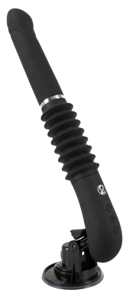You2Toys Stoßvibrator RC 2.0 - Kabellose Fernbedienung, 7 Vibrationsmodi, 3 Stoßgeschwindigkeiten Schwarz/Silber