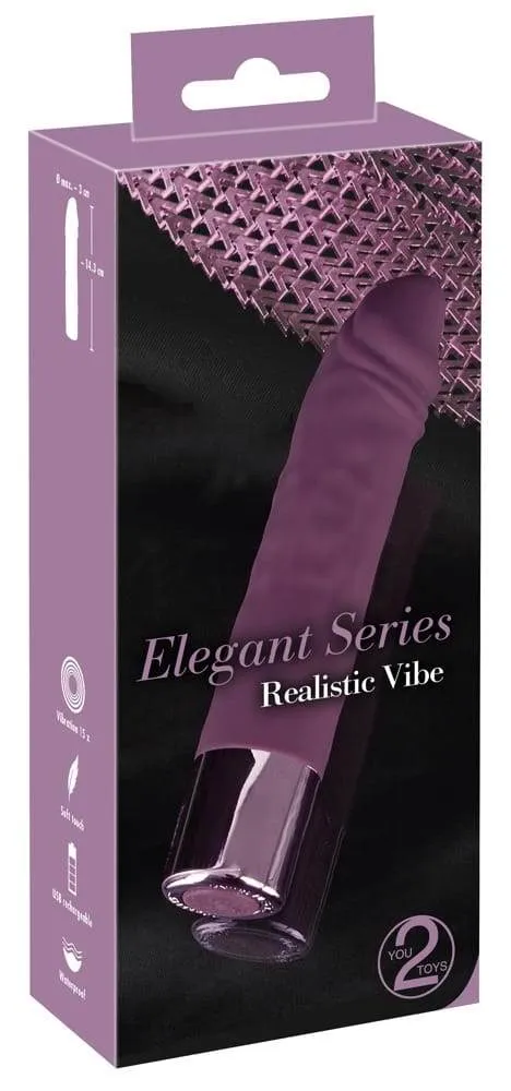Elegant Series Mini-Vibrator: Wasserdicht, 15 Vibrationsmodi, wiederaufladbar