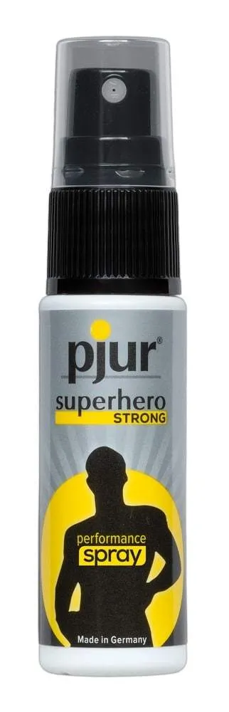 pjur Superhero - Verzögerungsspray mit Ingwer-Extrakten ohne (20 ml) pjur Superhero - Verzögerungsspray mit Ingwer-Extrakten ohne (20 ml)