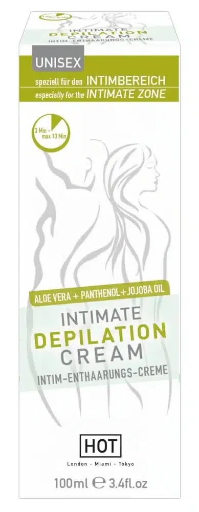 HOT Intim Smooth Cream - Einfache Haarentfernung für Sie und Ihn (100 ml)