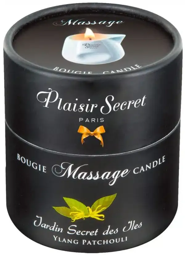 Plaisir Secret Massagekerze Red Wood 80 ml Ylang + Patchouli (80 ml)