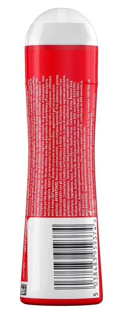 Durex Erdbeer Gleitgel - 50 ml Erdbeere (50 ml)