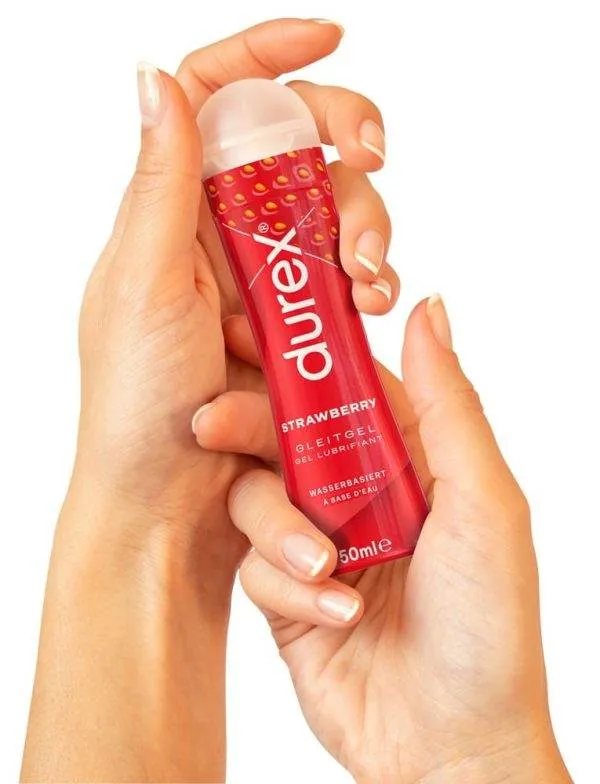 Durex Erdbeer Gleitgel - 50 ml Erdbeere (50 ml)