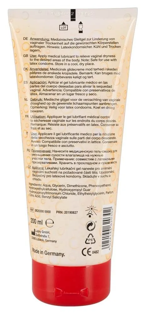 Flutschi Gleitgel - Langanhaltendes Vergnügen, vegan & glutenfrei Ambra (200 ml) Flutschi Gleitgel - Langanhaltendes Vergnügen, vegan & glutenfrei Ambra (200 ml)