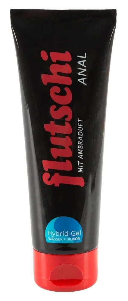06203350000_nor_a Flutschi Anal Gleitgel - Lang anhaltende Gleitfähigkeit, vegan & glutenfrei Ambra (80 ml)