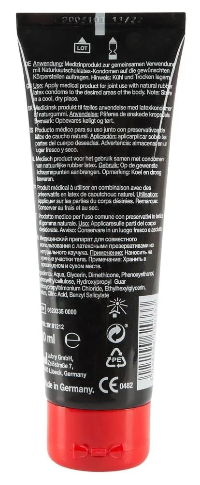 Flutschi Anal Gleitgel - Lang anhaltende Gleitfähigkeit, vegan & glutenfrei Ambra (80 ml) Flutschi Anal Gleitgel - Lang anhaltende Gleitfähigkeit, vegan & glutenfrei Ambra (80 ml)