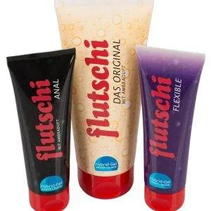 Flutschi Gleitgel Set - 100% vegan, langanhaltend, für empfindliche Haut Flutschi Gleitgel Set - 100% vegan, langanhaltend, für empfindliche Haut – Bild 1