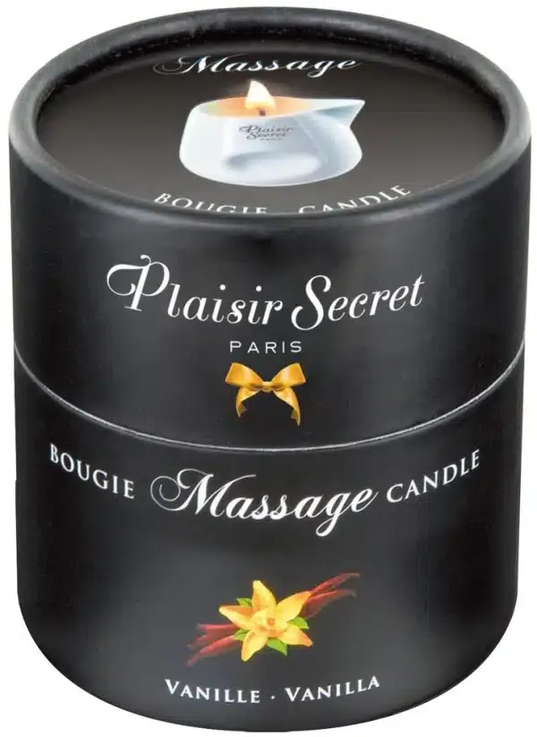 Plaisir Secret Massagekerze Red Wood 80 ml Vanille (80 ml)