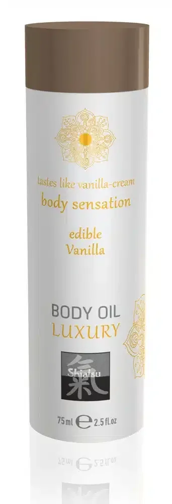 HOT Shiatsu - Sinnliches Massageöl Vanille (75 ml)