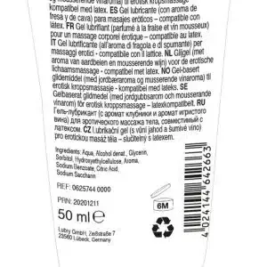 Lick it! Erdbeer-Sekt Gel 50 ml Erdbeere/Sekt (50 ml) Lick it! Erdbeer-Sekt Gel 50 ml Erdbeere/Sekt (50 ml) – Bild 2