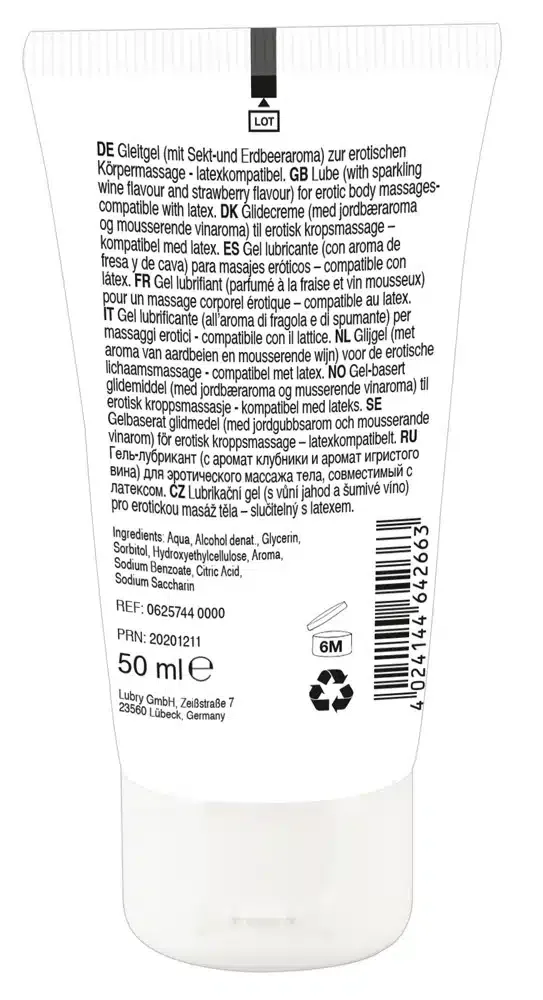Lick it! Erdbeer-Sekt Gel 50 ml Erdbeere/Sekt (50 ml)