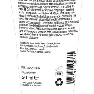 Lick it! Kirschgel für erotische Massagen Kirsche (50 ml) Lick it! Kirschgel für erotische Massagen Kirsche (50 ml) – Bild 2