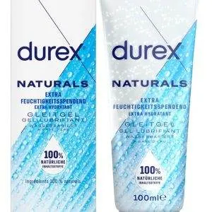 Durex Naturals Gel Extra - Wasserbasiertes Gleitgel mit Hyaluron (100 ml) Durex Naturals Gel Extra - Wasserbasiertes Gleitgel mit Hyaluron (100 ml) – Bild 3