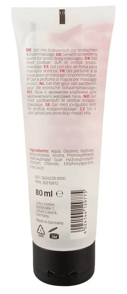 Playful Erdbeer-Gleitgel auf Wasserbasis 80ml - Vegan & Latexkondomgeeignet Playful Erdbeer-Gleitgel auf Wasserbasis 80ml - Vegan & Latexkondomgeeignet