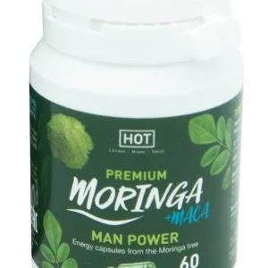 HOT Pure Moringa + Maca Man Power - Nahrungsergänzungsmittel, 60 Kapseln HOT Pure Moringa + Maca Man Power - Nahrungsergänzungsmittel, 60 Kapseln – Bild 3
