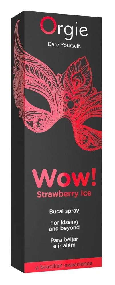 06264730000_verp Orgie Strawberry Ice - Bucal Spray für eisig fruchtige Küsse und Oralverkehr (10ml) Eukalyptus, Menthol, Erdbeere (10 ml)