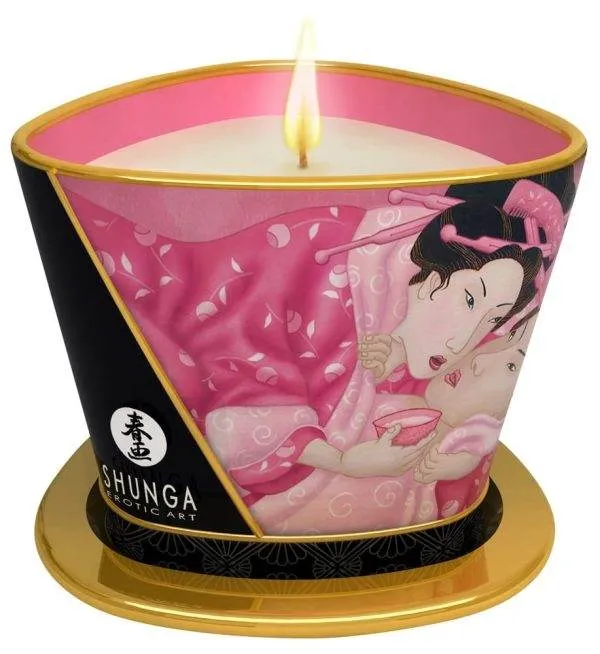 06276660000_nor_a Shunga Luxus Massagekerze Rosen170 Roses (170 ml)