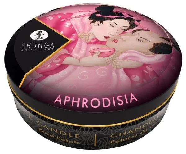 Shunga Luxus-Massagekerze Rosenduft Roses (30 ml)