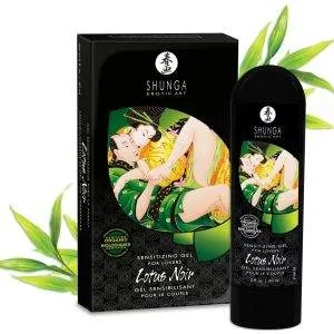 Shunga Lotus Noir - Intensive Orgasmen & verbesserte Hautfeuchtigkeit (60 ml)