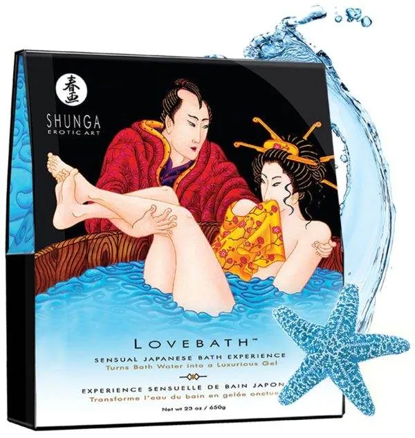 06280850000_nor_a Shunga Lovebath Ocean - Luxuriöses 2-Komponenten-Badepulver (70 Zeichen) Ocean Temptation (650 g)