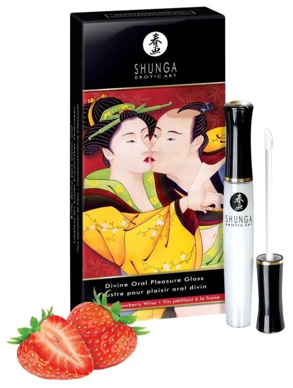 06281900000_nor_a Shunga Oralsex-Lipgloss Erdbeere 10ml Strawberry Sparkling Wine (10 ml)