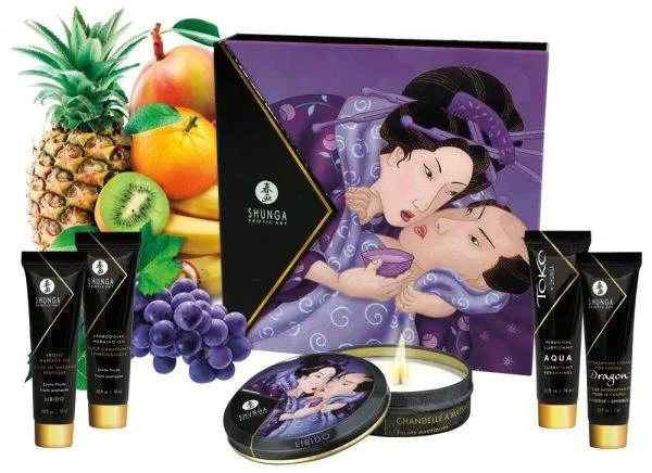 06282120000_nor_a Shunga Geisha's Secret Kit - Sinnliche Massage & Liebesspiele Exotic Fruits