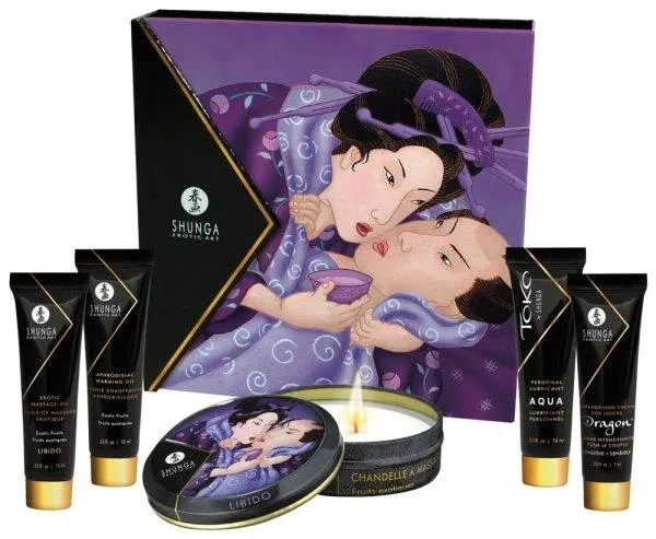 Shunga Geisha's Secret Kit - Sinnliche Massage & Liebesspiele Exotic Fruits Shunga Geisha's Secret Kit - Sinnliche Massage & Liebesspiele Exotic Fruits